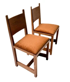 Two Art Deco Modernist Side Chairs by Hendrik Wouda for Pander, 1924